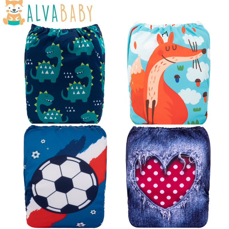 Cloth Diaper Insert - U Pick ALVABABY Babywindel, wiederverwendbar, verstellbar,
