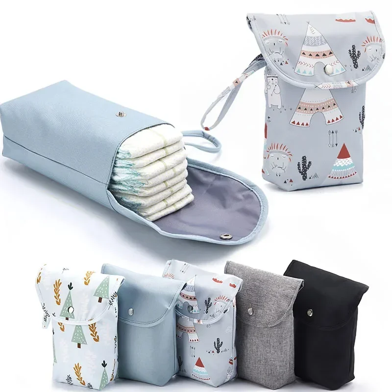 Cloth Diaper Insert - Baby-Wickeltaschen-Organizer, wiederverwendbare, wasserdichte Nass-/Trockentasche, Aufbewahrungstasche für