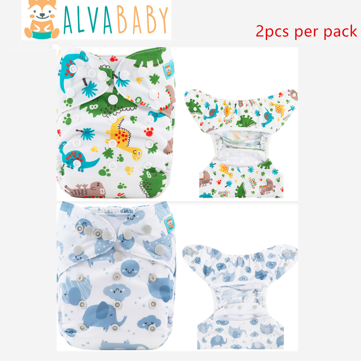 2 Stück umweltfreundliche Baby – Cloth Diaper Insert Bewertung und Preis
