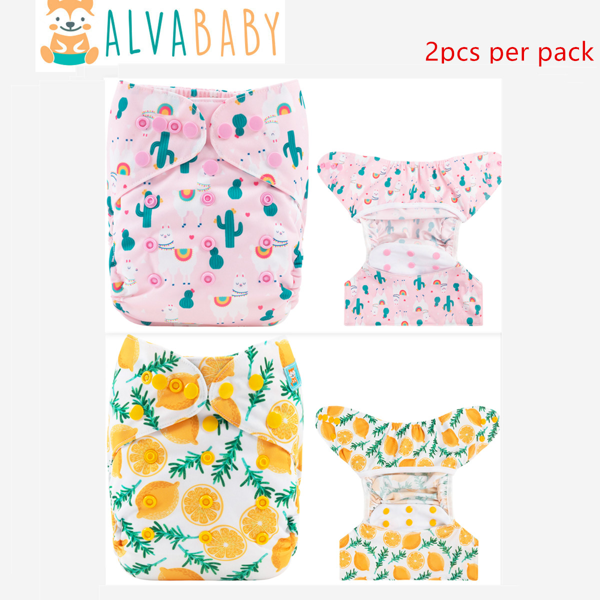 2 Stück umweltfreundliche Baby – Cloth Diaper Insert Bewertung und Preis